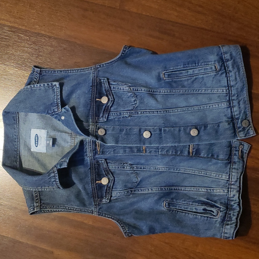 Old Navy jean vest Size XS